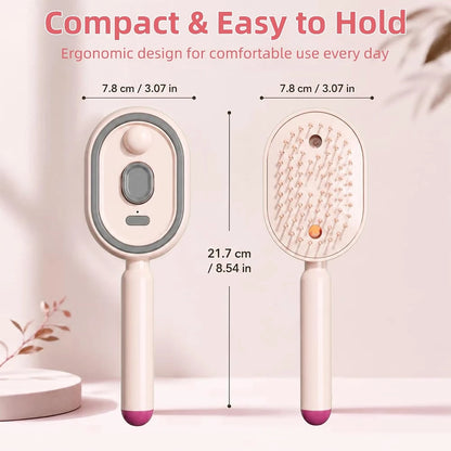 Brosse à cheveux vapeur électrique